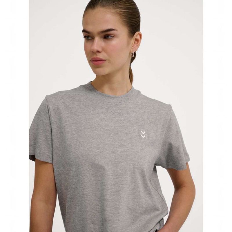 T Shirts Hummel Pulse W Femme Grise | 273912-041