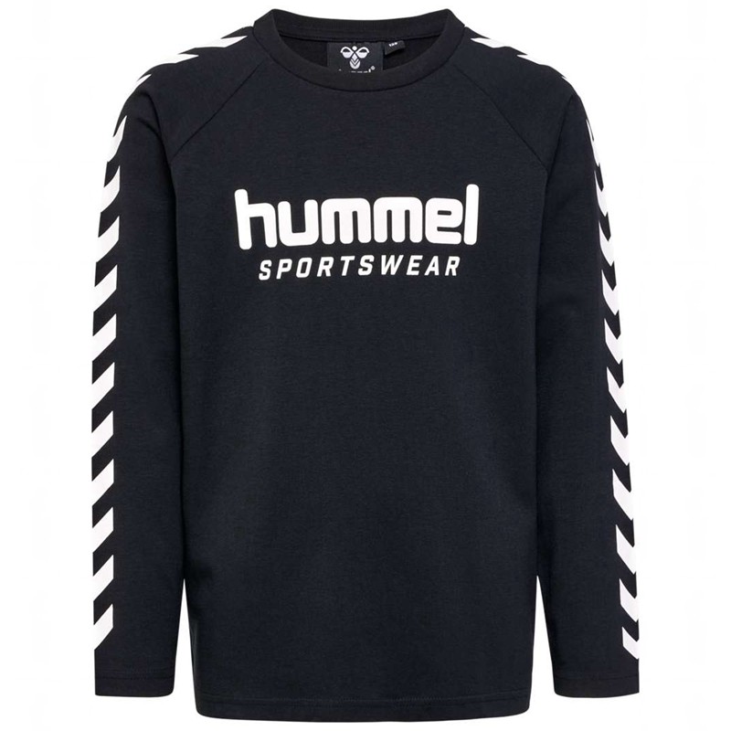 T Shirts Hummel Ready L/S Enfant Noir | 849915-873