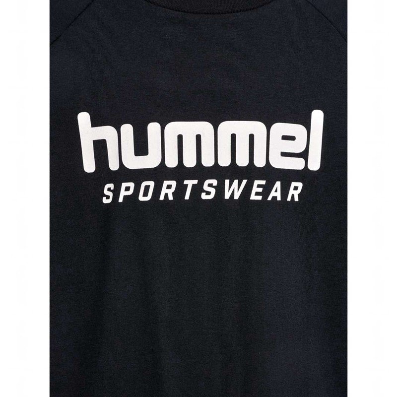T Shirts Hummel Ready L/S Enfant Noir | 849915-873