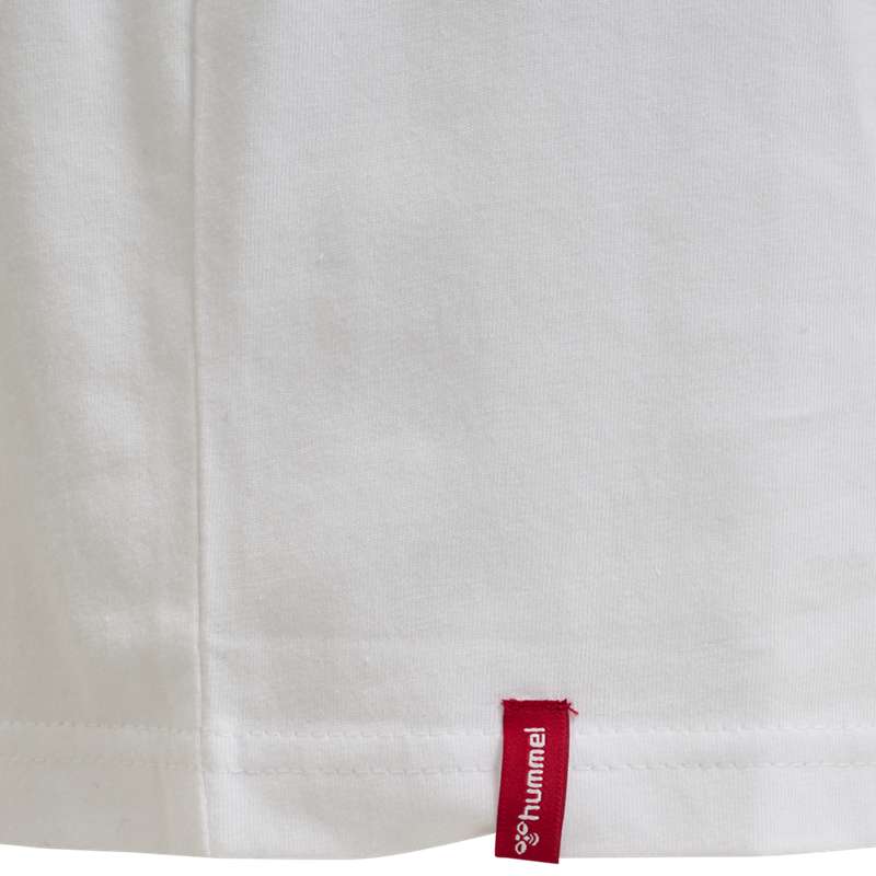 T Shirts Hummel Red Basic S/S Enfant Blanche | 558342-043