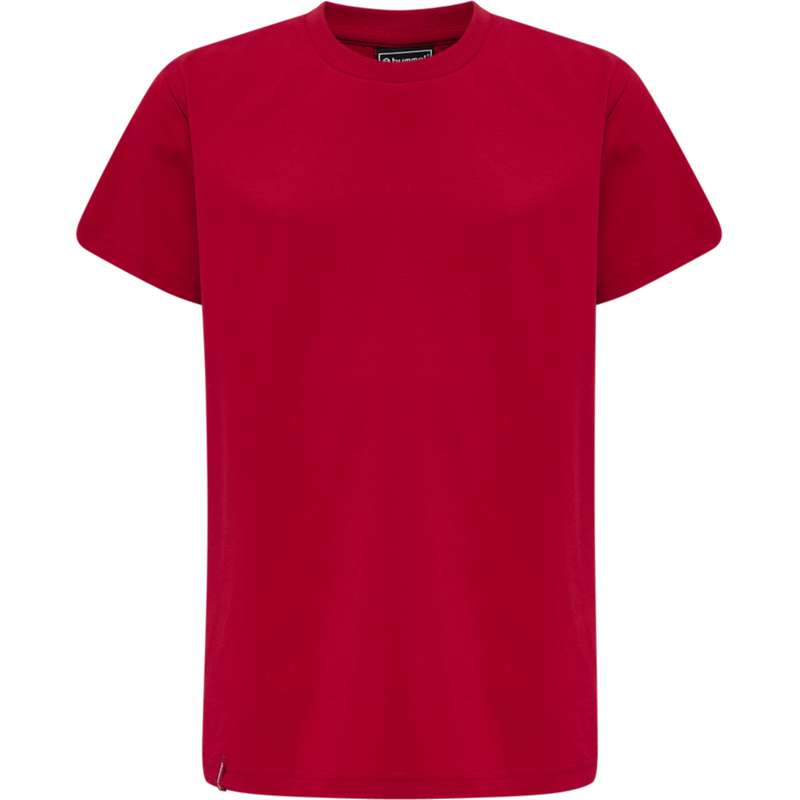 T Shirts Hummel Red Basic S/S Enfant Rouge | 647631-584