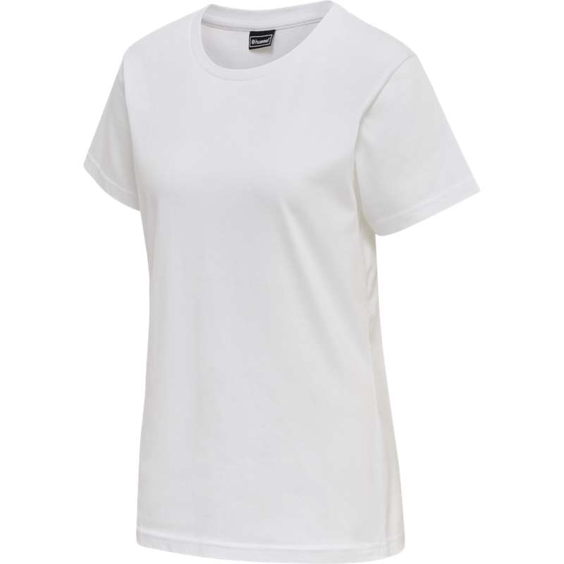 T Shirts Hummel Red Basic S/S Femme Blanche | 045787-277