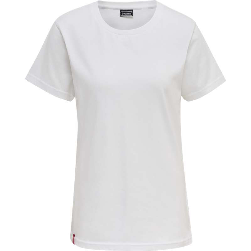 T Shirts Hummel Red Basic S/S Femme Blanche | 045787-277