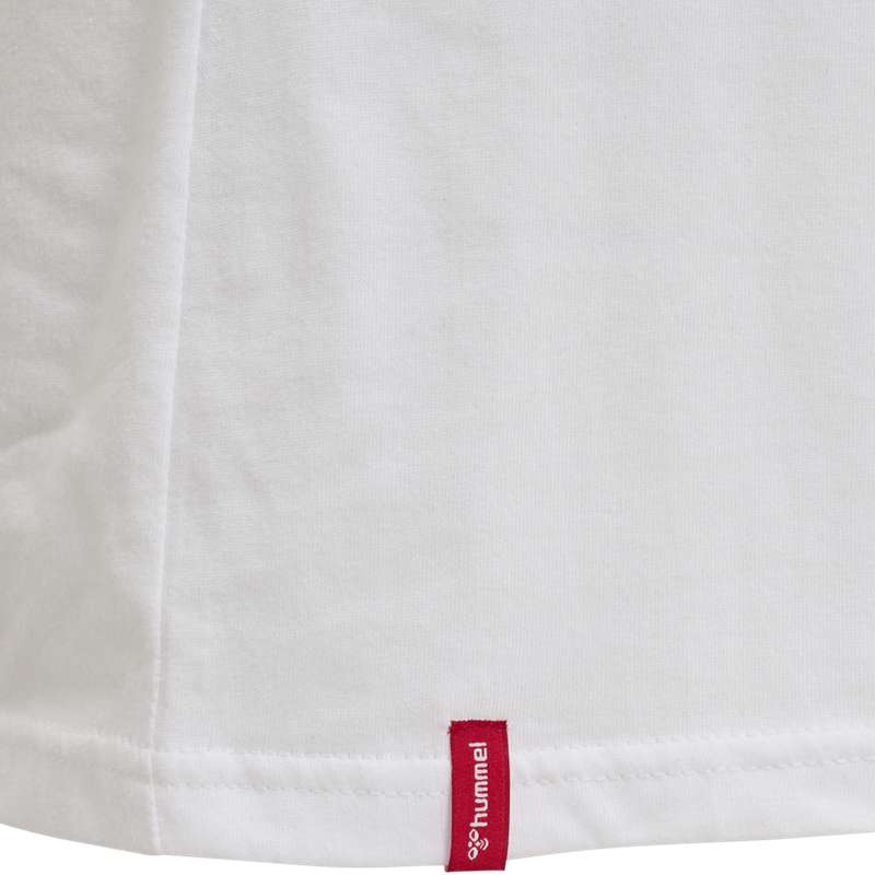 T Shirts Hummel Red Basic S/S Femme Blanche | 045787-277