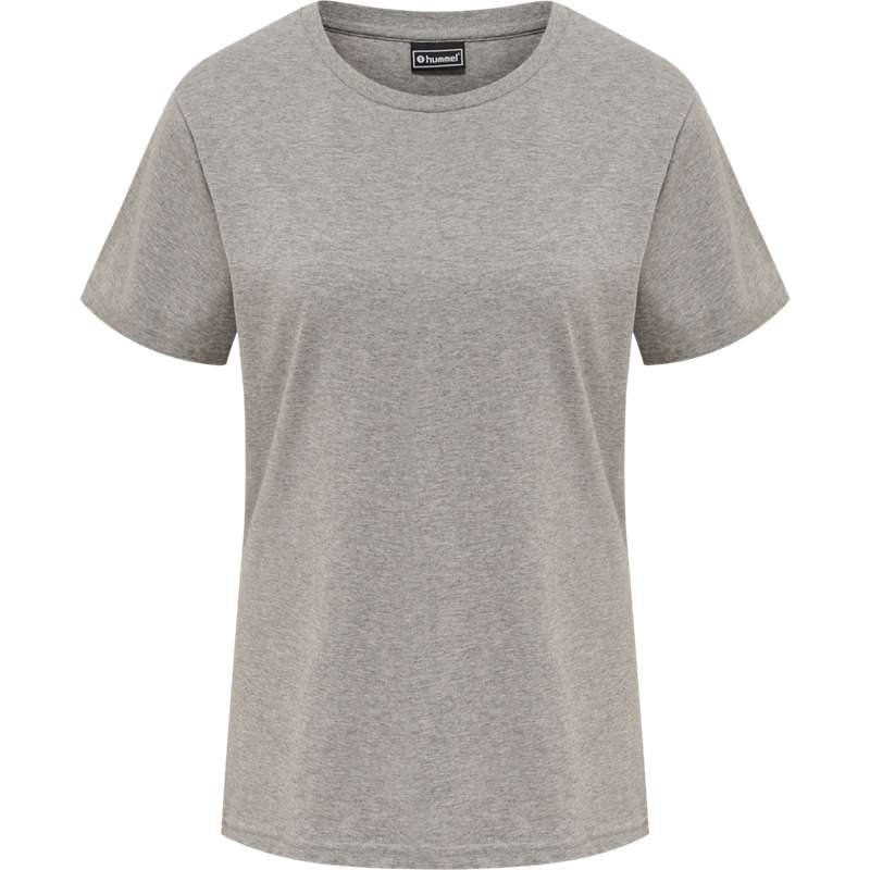 T Shirts Hummel Red Basic S/S Femme Grise | 133815-942