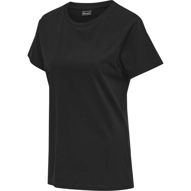 T Shirts Hummel Red Basic S/S Femme Noir | 676989-841