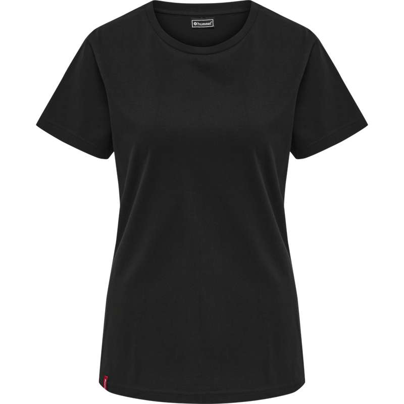 T Shirts Hummel Red Basic S/S Femme Noir | 676989-841
