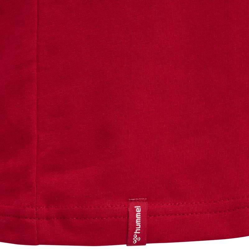 T Shirts Hummel Red Basic S/S Femme Rouge | 005579-684