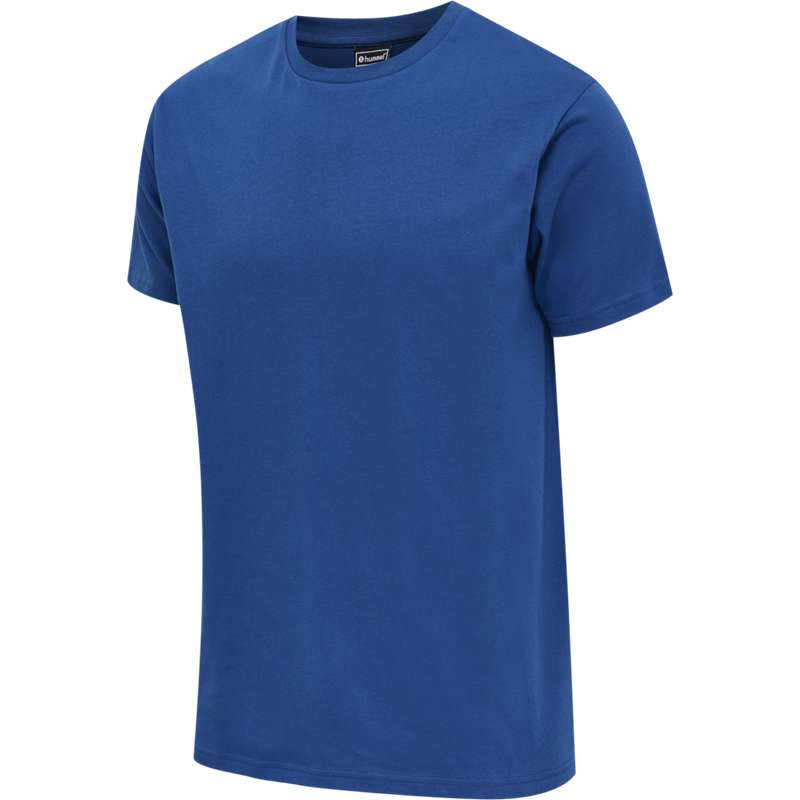 T Shirts Hummel Red Basic S/S Homme Bleu | 388910-847