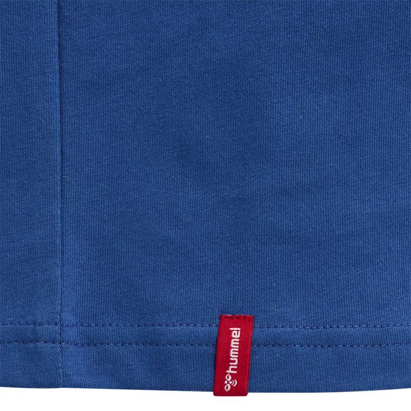 T Shirts Hummel Red Basic S/S Homme Bleu | 388910-847