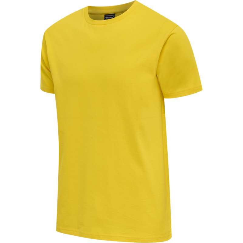 T Shirts Hummel Red Basic S/S Homme Jaune | 577195-650
