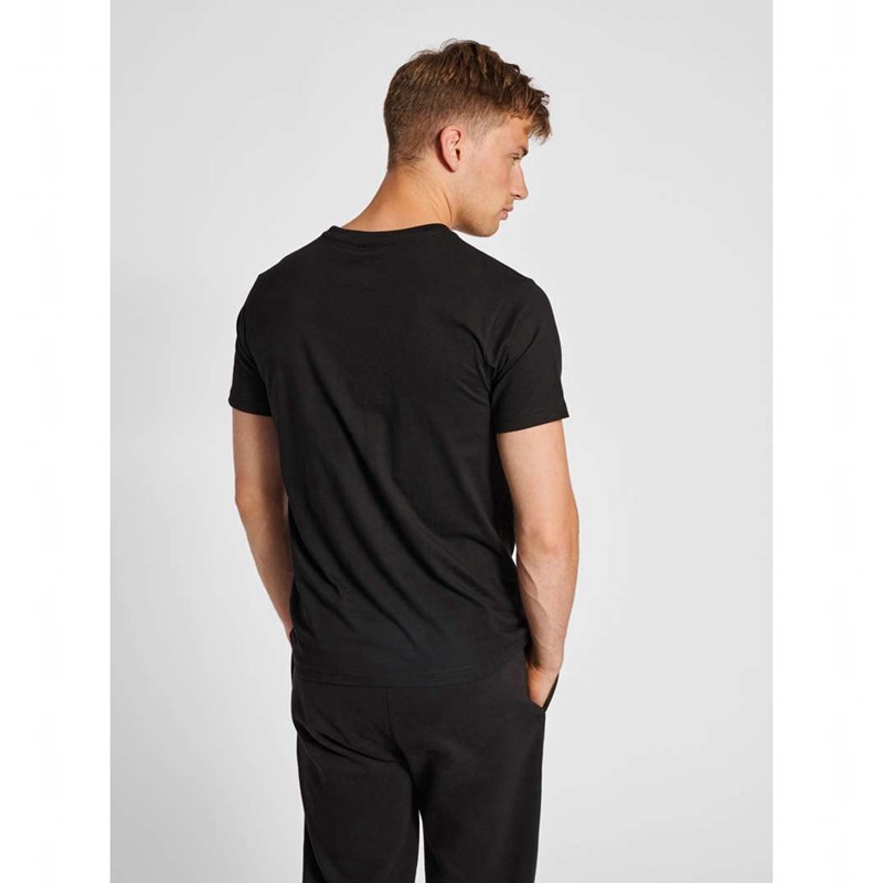 T Shirts Hummel Red Basic S/S Homme Noir | 770044-075