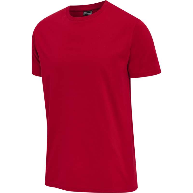 T Shirts Hummel Red Basic S/S Homme Rouge | 720649-231