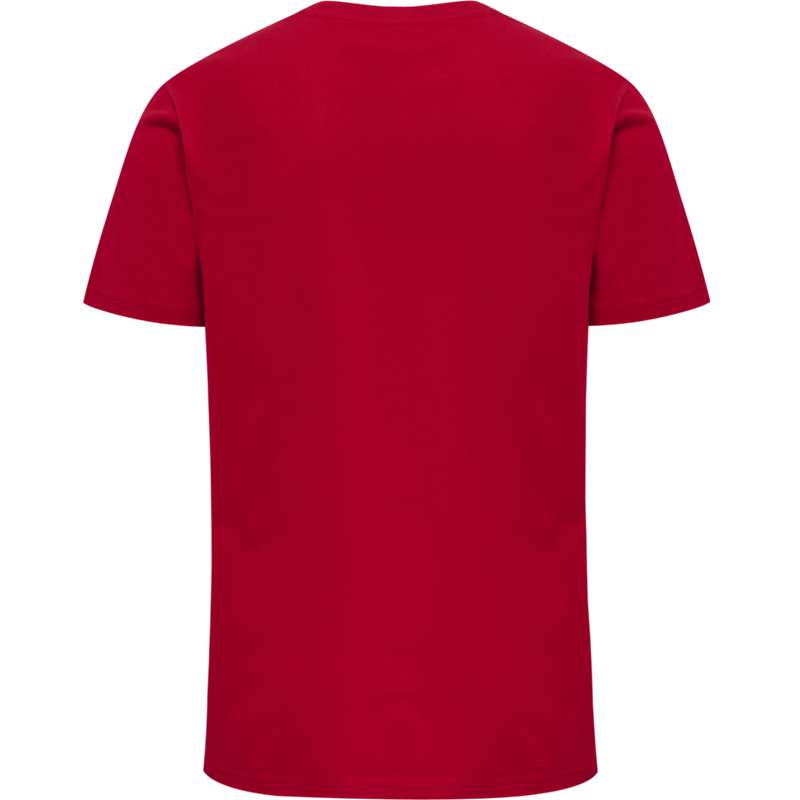 T Shirts Hummel Red Basic S/S Homme Rouge | 720649-231