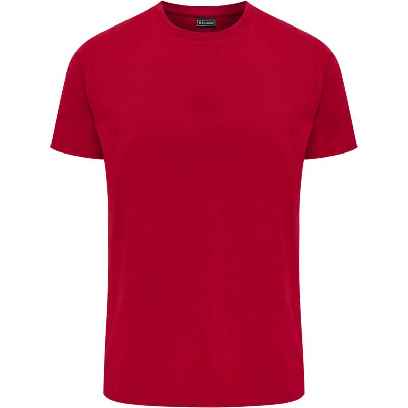 T Shirts Hummel Red Basic S/S Homme Rouge | 720649-231