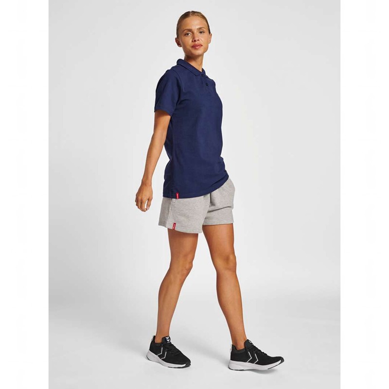 T Shirts Hummel Red Classic Polo Femme Bleu Marine | 063769-157