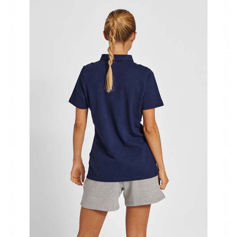 T Shirts Hummel Red Classic Polo Femme Bleu Marine | 063769-157