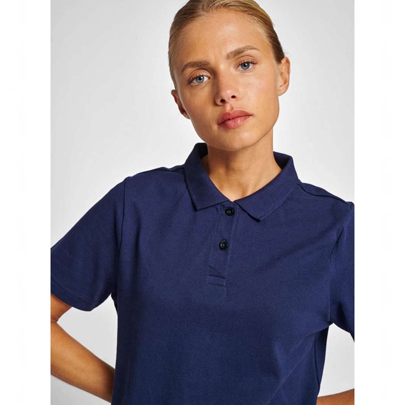 T Shirts Hummel Red Classic Polo Femme Bleu Marine | 063769-157