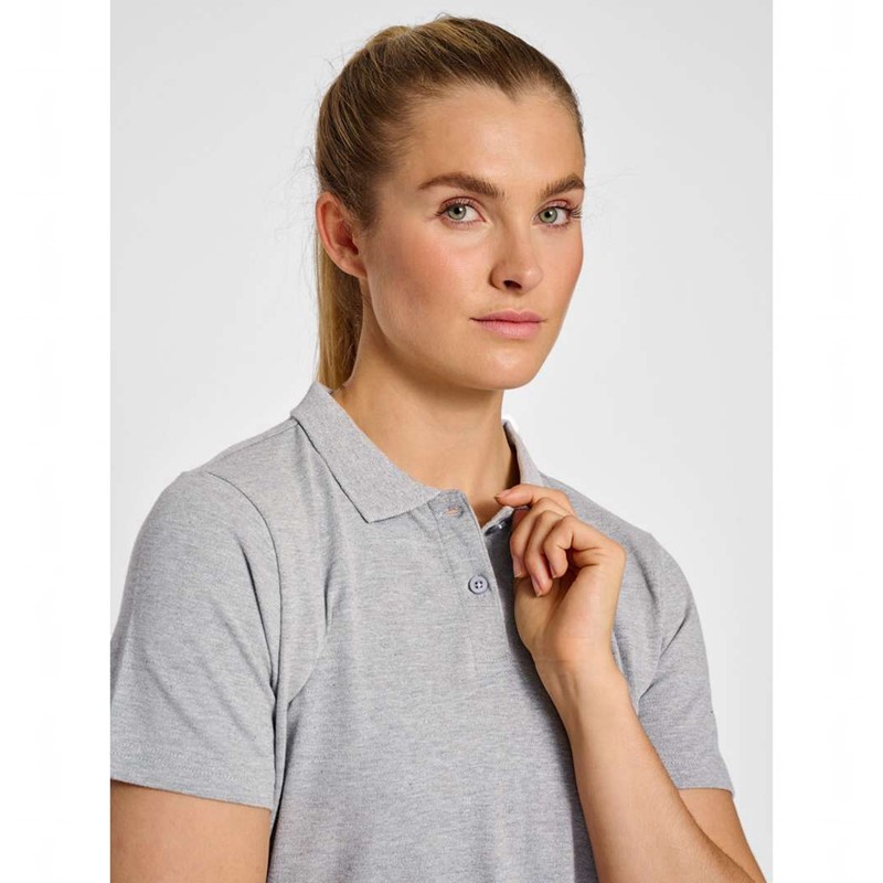T Shirts Hummel Red Classic Polo Femme Grise | 520784-326