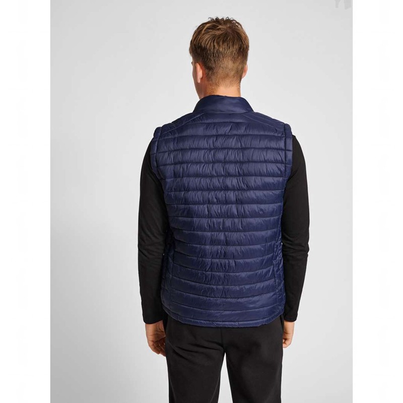 T Shirts Hummel Red Quilted Homme Bleu Marine | 979729-476