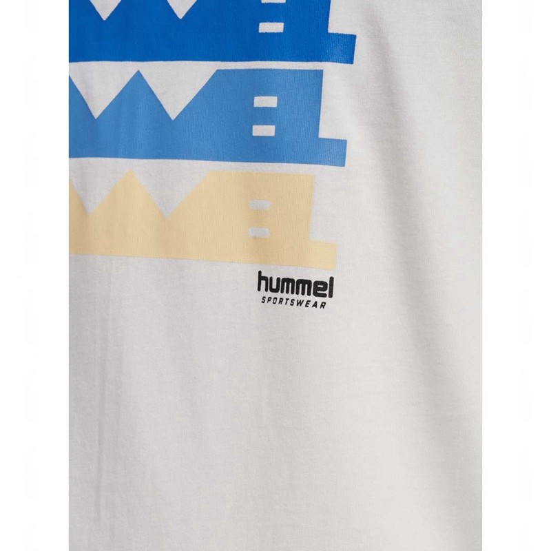 T Shirts Hummel Regular Graphic S/S Homme Blanche | 811438-527