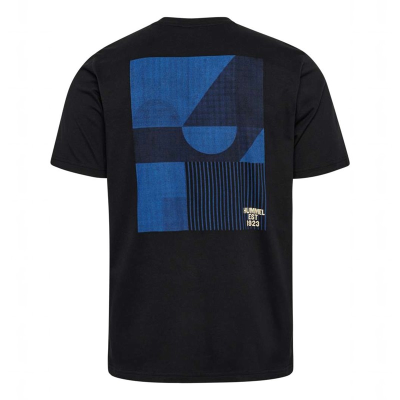 T Shirts Hummel Regular Graphic S/S Homme Noir | 245132-771