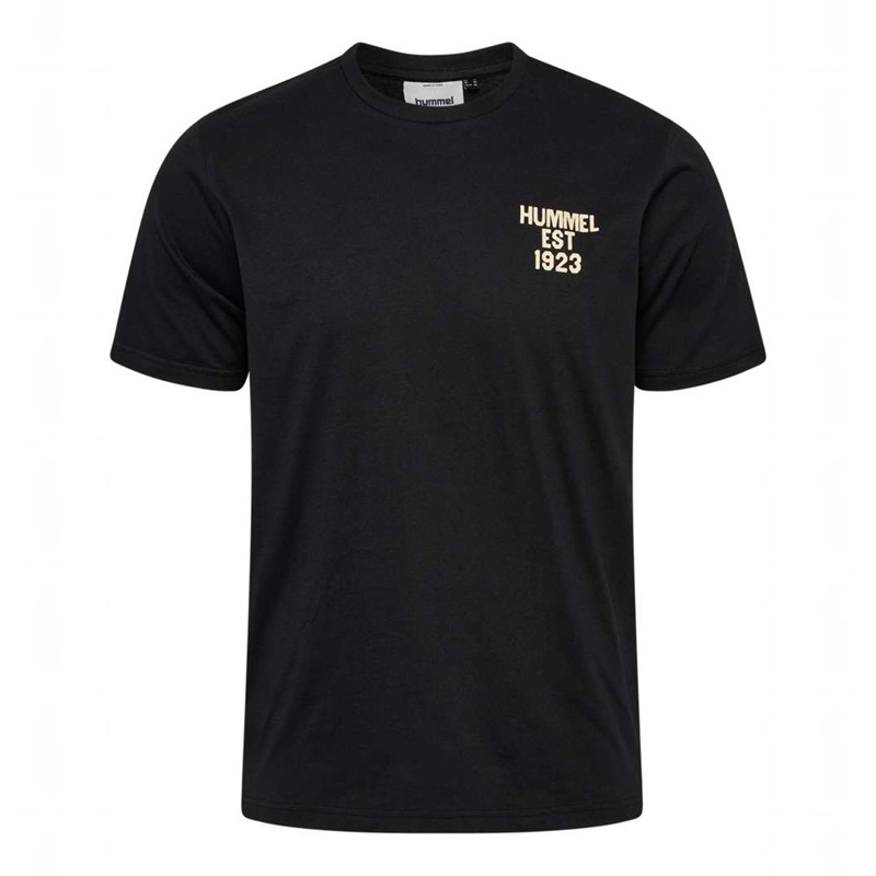 T Shirts Hummel Regular Graphic S/S Homme Noir | 245132-771
