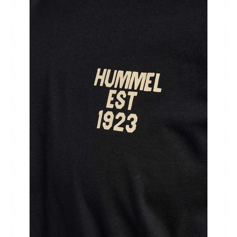 T Shirts Hummel Regular Graphic S/S Homme Noir | 245132-771
