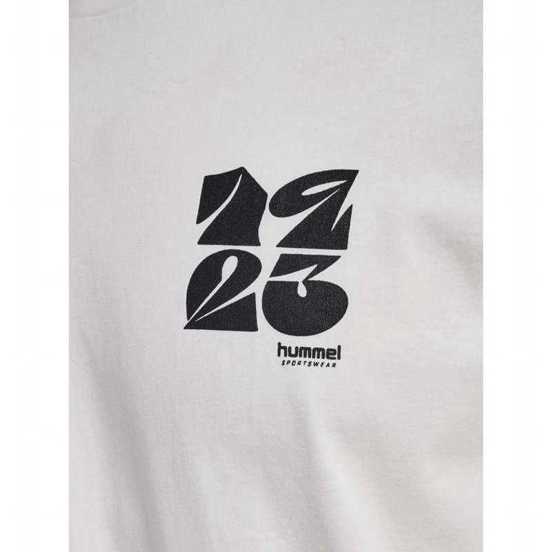 T Shirts Hummel Regular Graphic S/S Homme Blanche | 133555-118