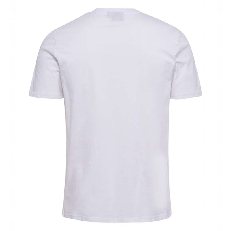 T Shirts Hummel Roligan Cotton Homme Blanche | 185527-180