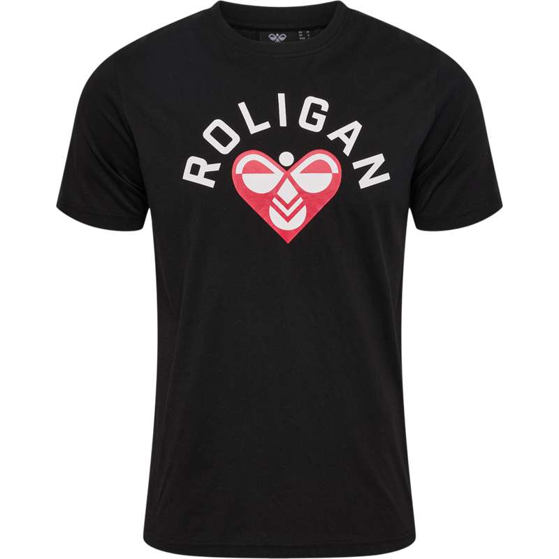 T Shirts Hummel Roligan Cotton Homme Noir | 163463-083