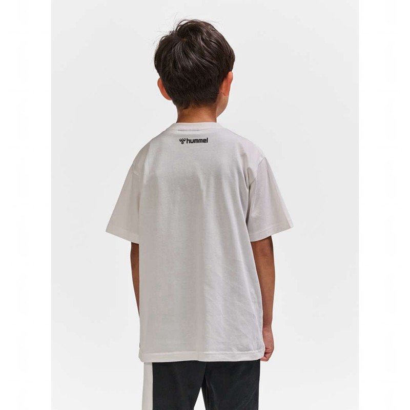 T Shirts Hummel Runner S/S Enfant Blanche | 191943-657