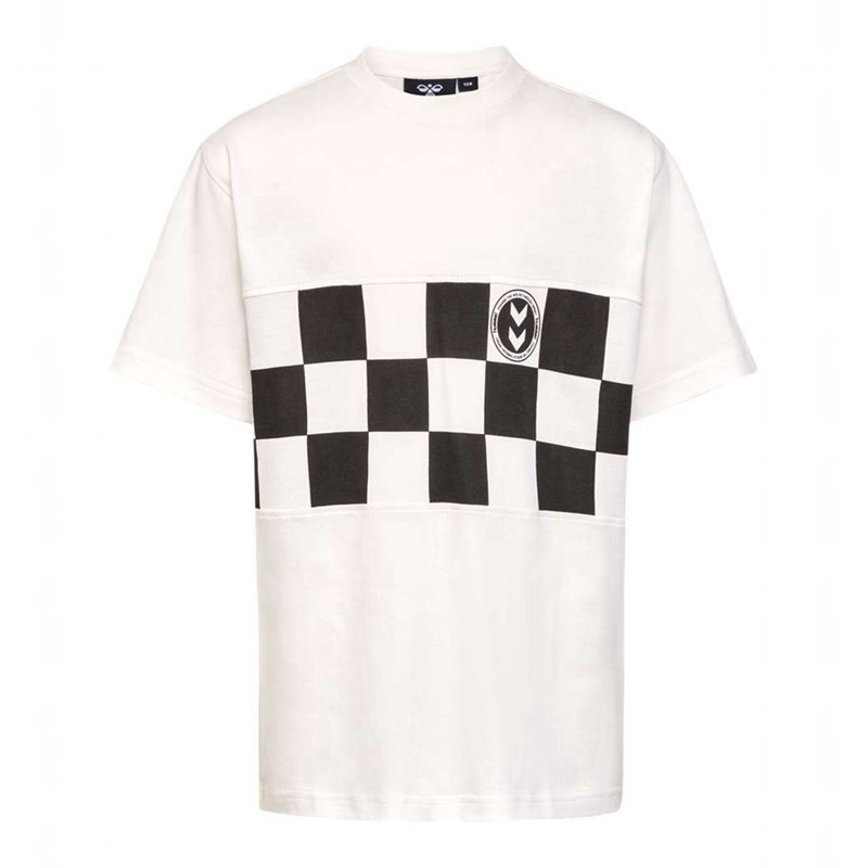 T Shirts Hummel Runner S/S Enfant Blanche | 191943-657