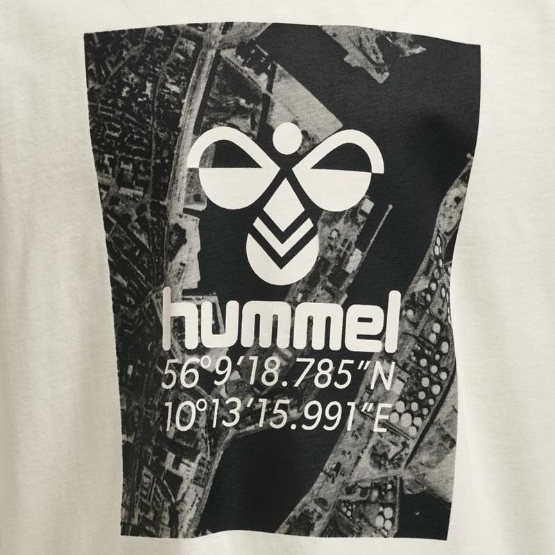 T Shirts Hummel Satellite S/S Enfant Blanche | 096852-509