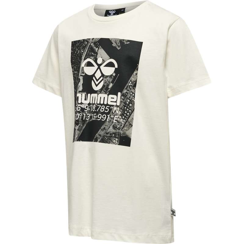T Shirts Hummel Satellite S/S Enfant Blanche | 096852-509