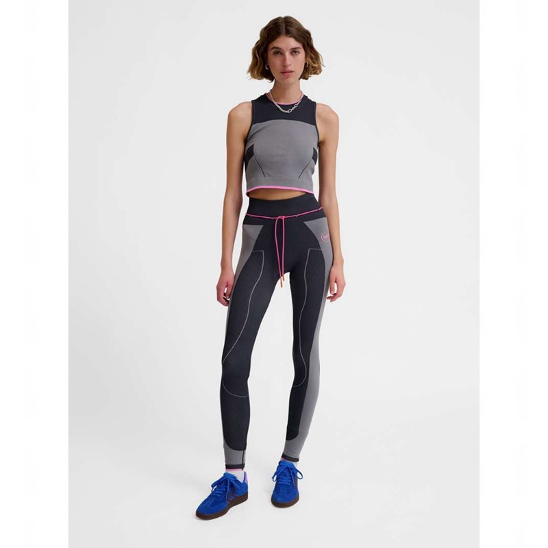 T Shirts Hummel Seamless High Waist Femme Obsidienne | 986768-119