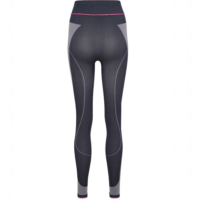 T Shirts Hummel Seamless High Waist Femme Obsidienne | 986768-119