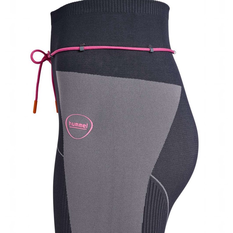 T Shirts Hummel Seamless High Waist Femme Obsidienne | 986768-119