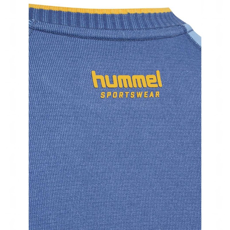 T Shirts Hummel Seamless Tee Ls Femme Bleu | 912385-998