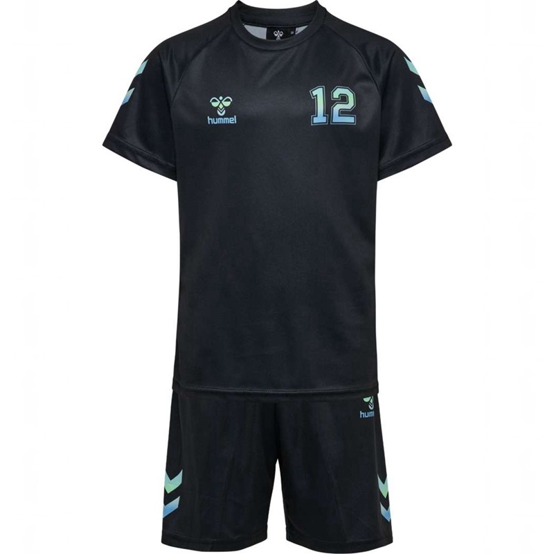 T Shirts Hummel Shimmer Enfant Noir | 485389-321