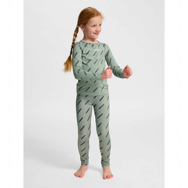 T Shirts Hummel Silje Top L/S Enfant Vert | 498457-746