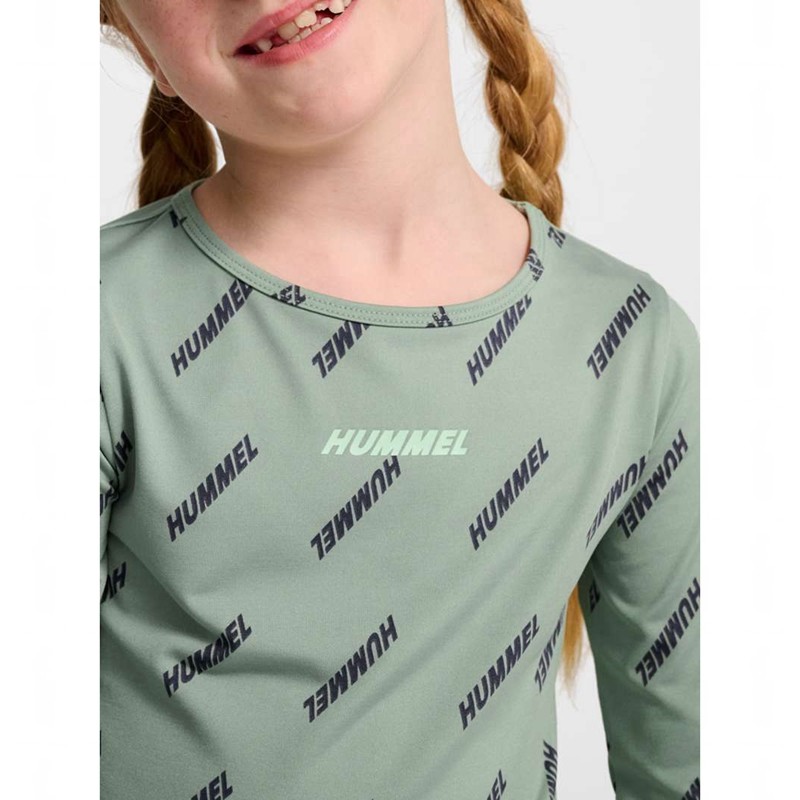 T Shirts Hummel Silje Top L/S Enfant Vert | 498457-746
