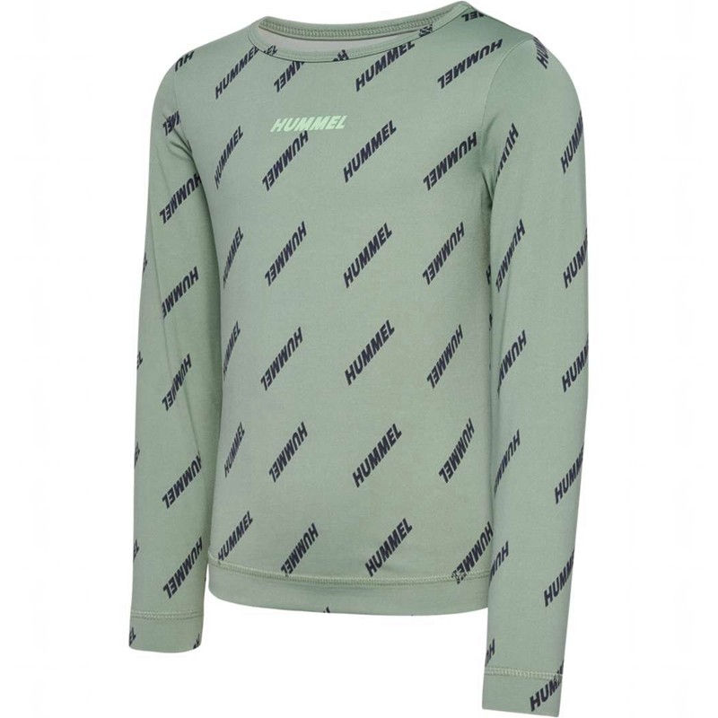 T Shirts Hummel Silje Top L/S Enfant Vert | 498457-746
