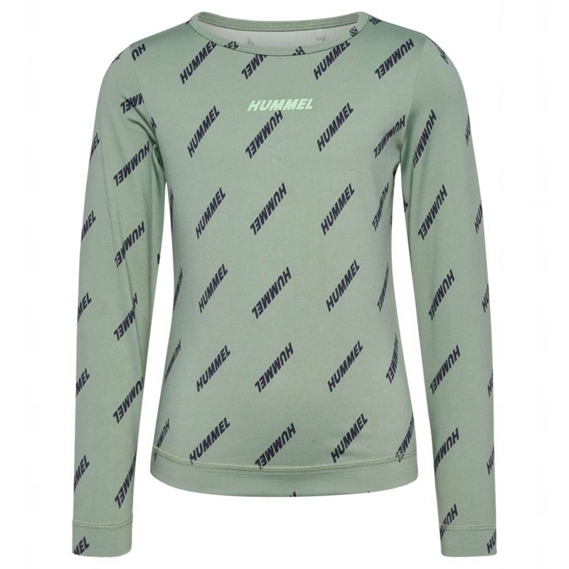 T Shirts Hummel Silje Top L/S Enfant Vert | 498457-746