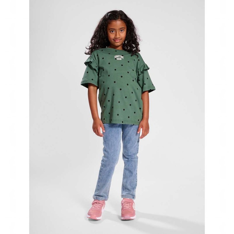 T Shirts Hummel Stsaria Enfant Vert | 460717-704