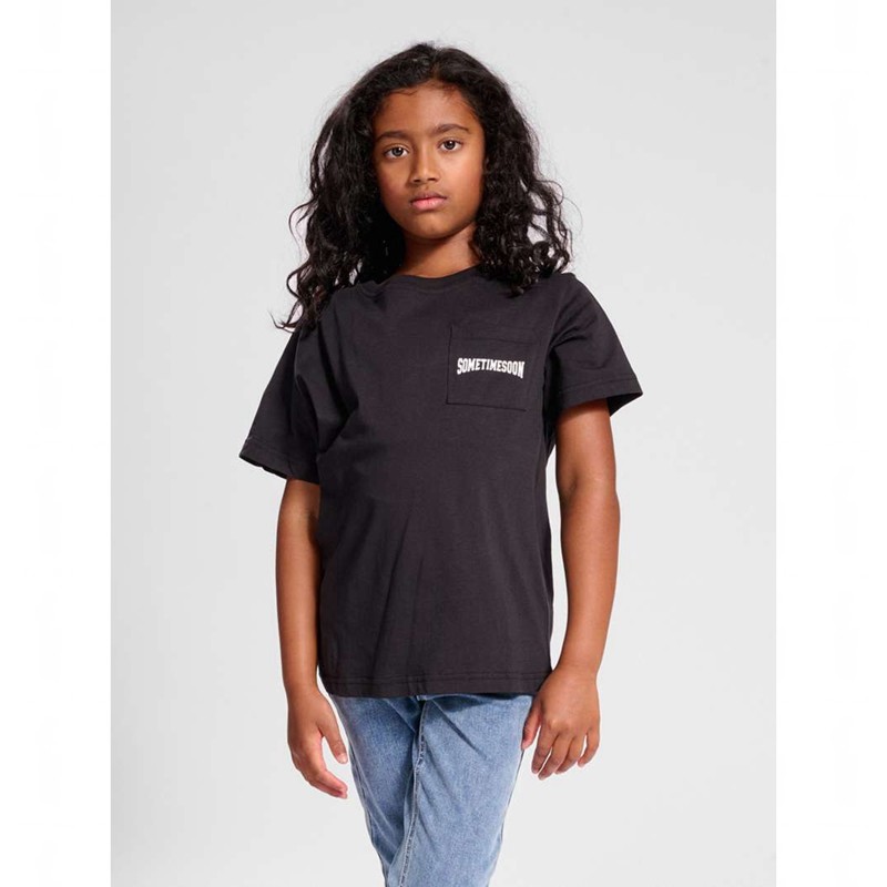 T Shirts Hummel Stsharlem Enfant Noir | 448483-182