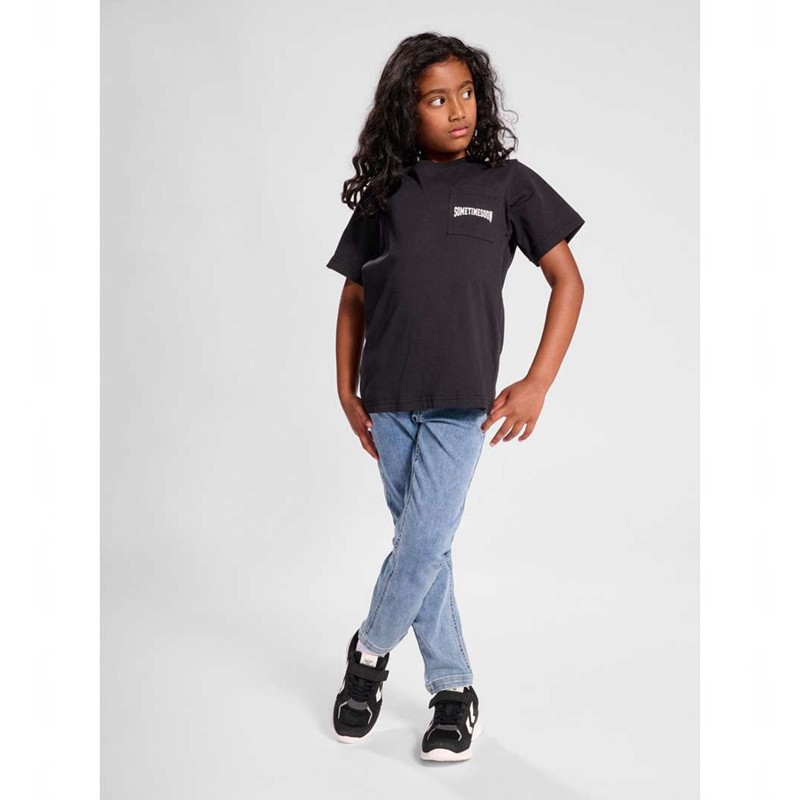 T Shirts Hummel Stsharlem Enfant Noir | 448483-182