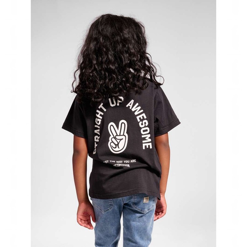 T Shirts Hummel Stsharlem Enfant Noir | 448483-182
