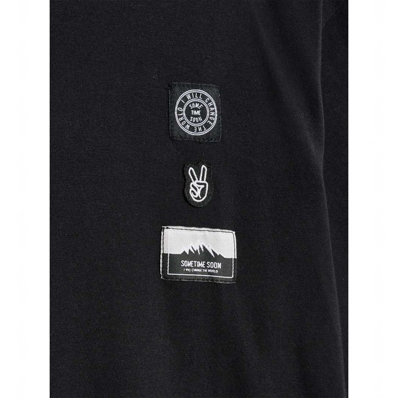 T Shirts Hummel Ststhiago Enfant Noir | 994381-245