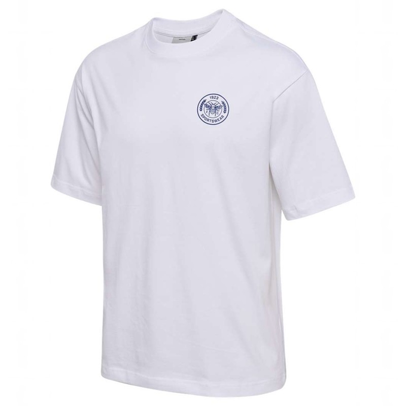 T Shirts Hummel Swarm Loose Homme Blanche | 400232-944
